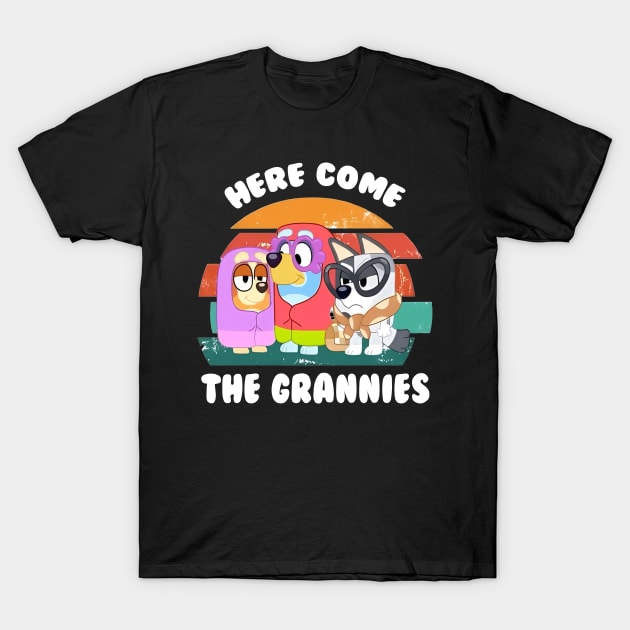 Here come the grannies - Retro T-Shirt by Instocrew